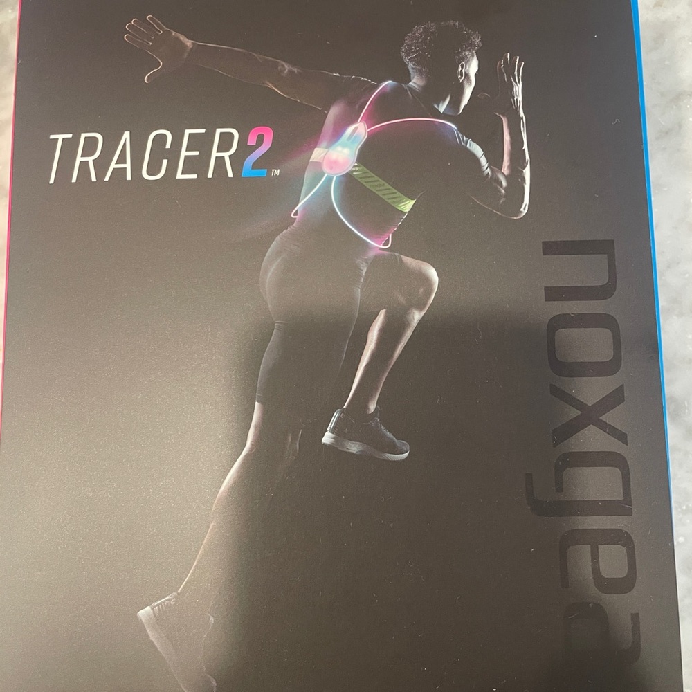 Noxgear Tracer2 - multicolor reflective vest for running or cycling.